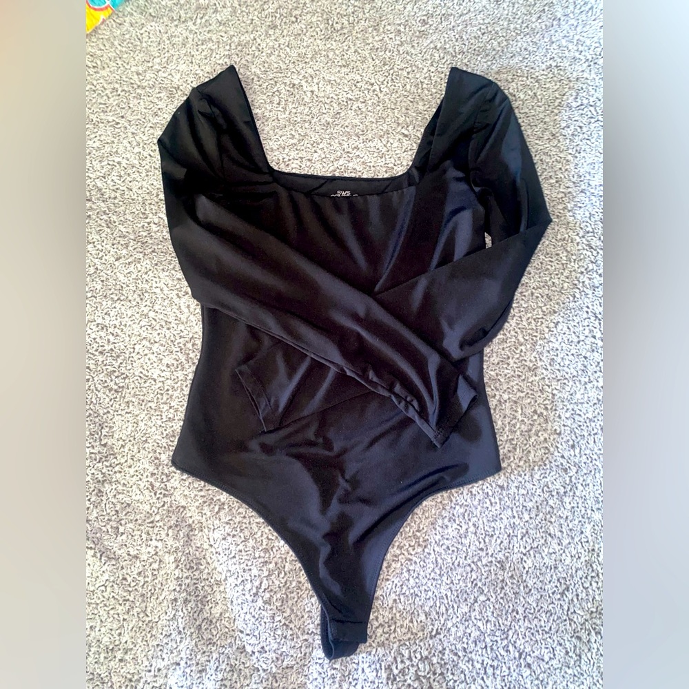 SWS Contour bodysuit Squareneck Lg